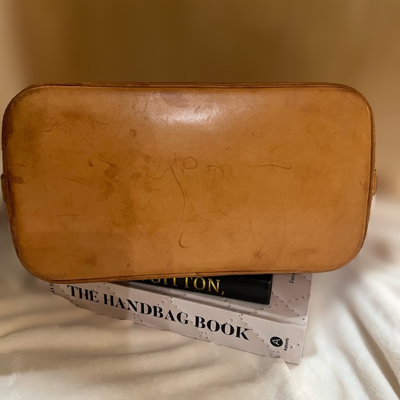 Louis Vuitton Pink and Brown Satchel with Floral Design - Picture 2 of 8